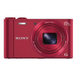 Sony DSC WX300 R 18 MP Digital Camera with 20x Optical Image Stabilized Zoom and 3 Inch LCD